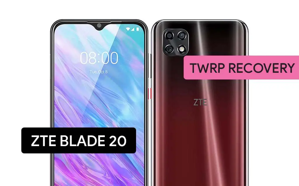 Install TWRP Recovery ZTE Blade 20