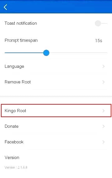 Unroot With KingoRoot App