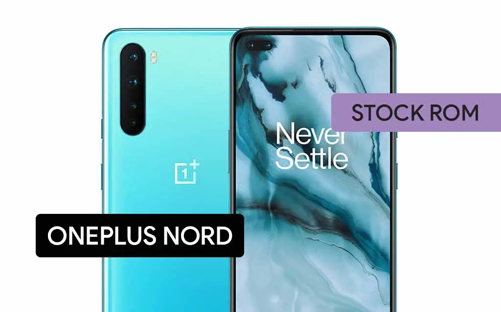 Install Stock ROM on OnePlus Nord
