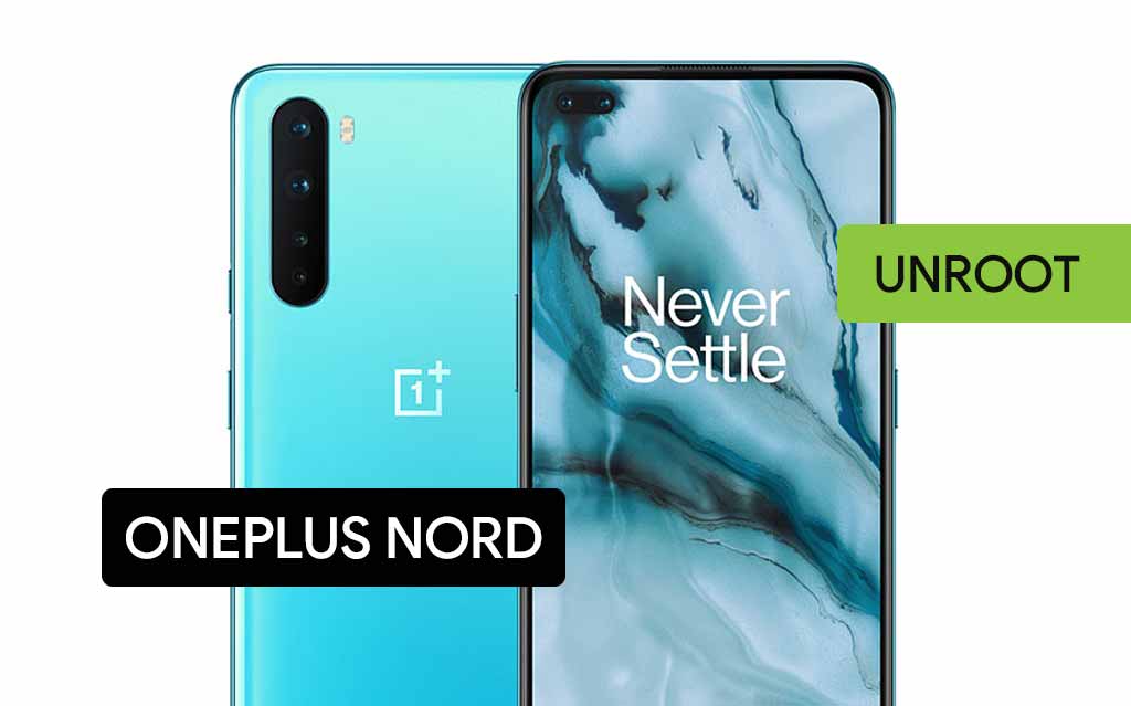 Unroot the OnePlus Nord