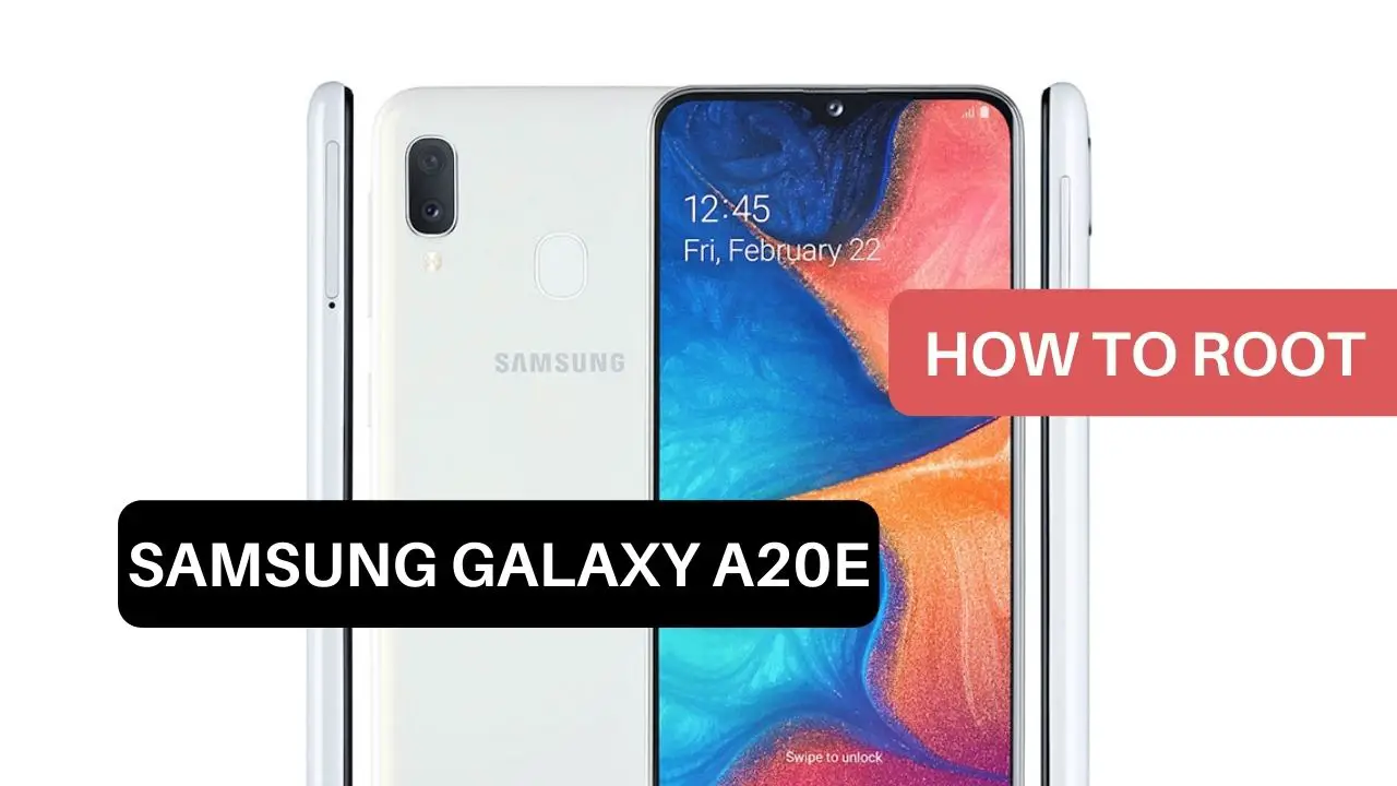 Root Samsung Galaxy A20e
