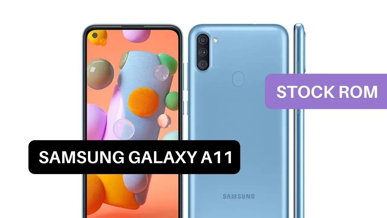 Stock ROM Samsung Galaxy A11