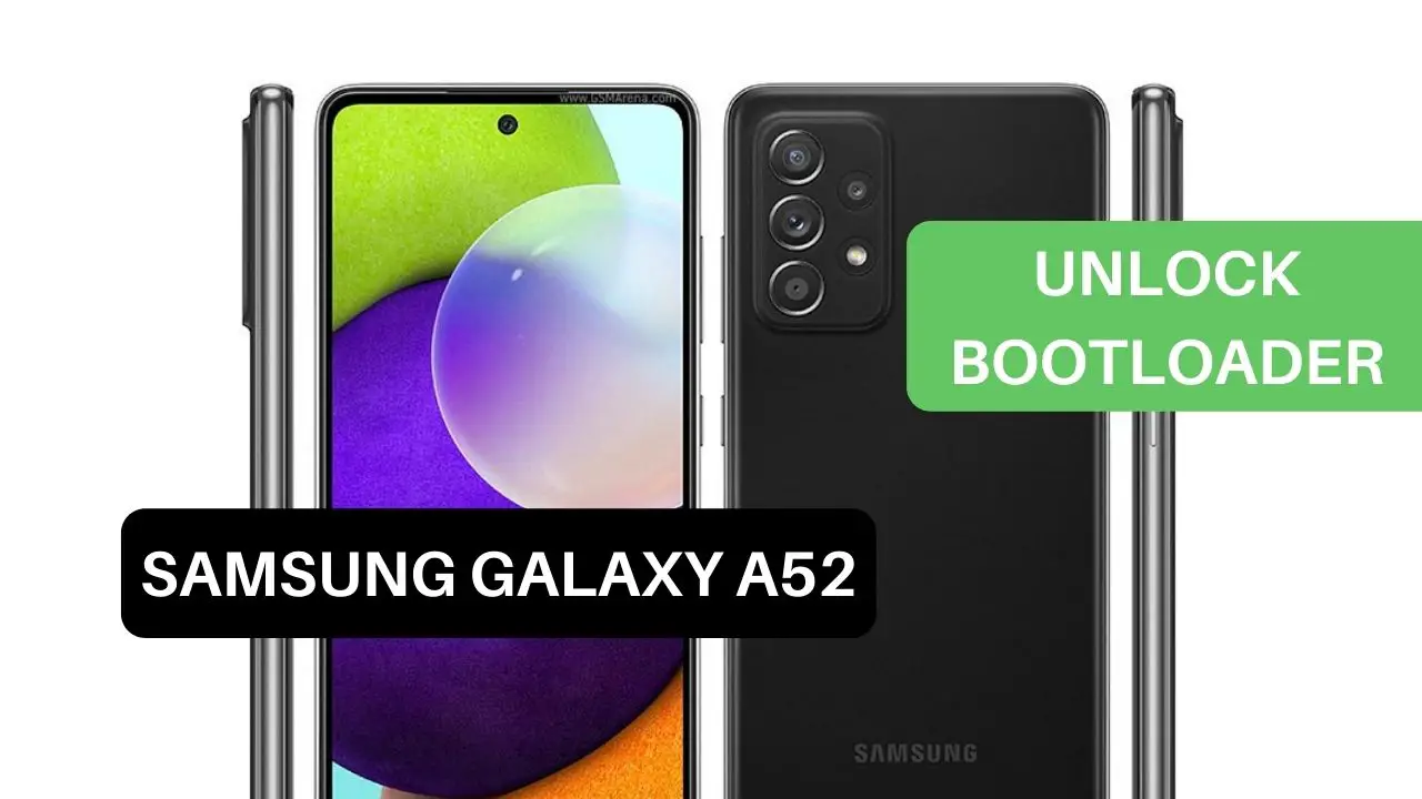 Unlock Bootloader Samsung Galaxy A52