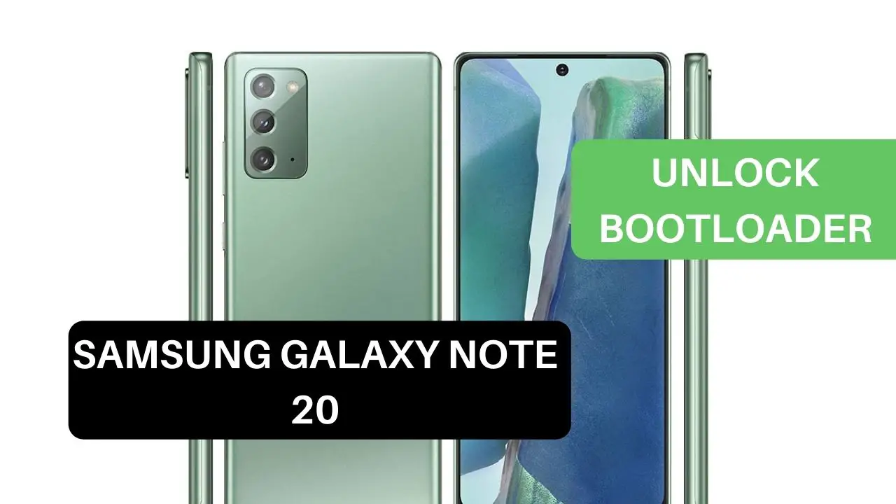 Unlock Bootloader Samsung Galaxy Note 20