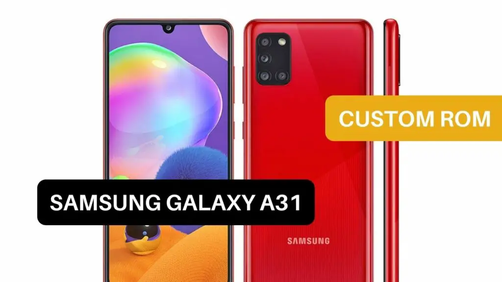samsung a31 ram and rom