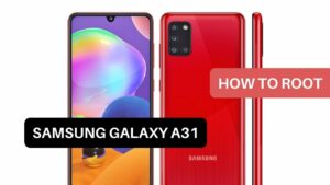 samsung a31 operating system
