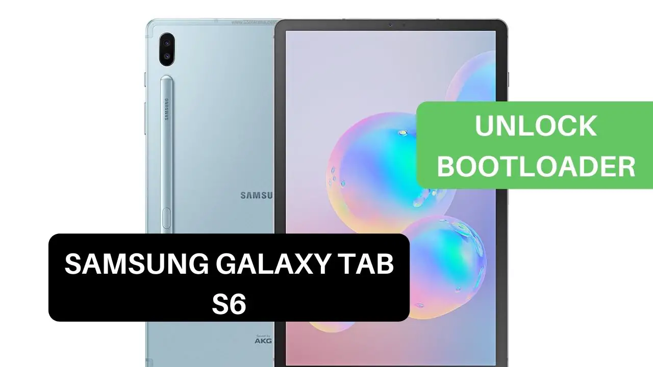 Unlock Bootloader Samsung Galaxy Tab S6